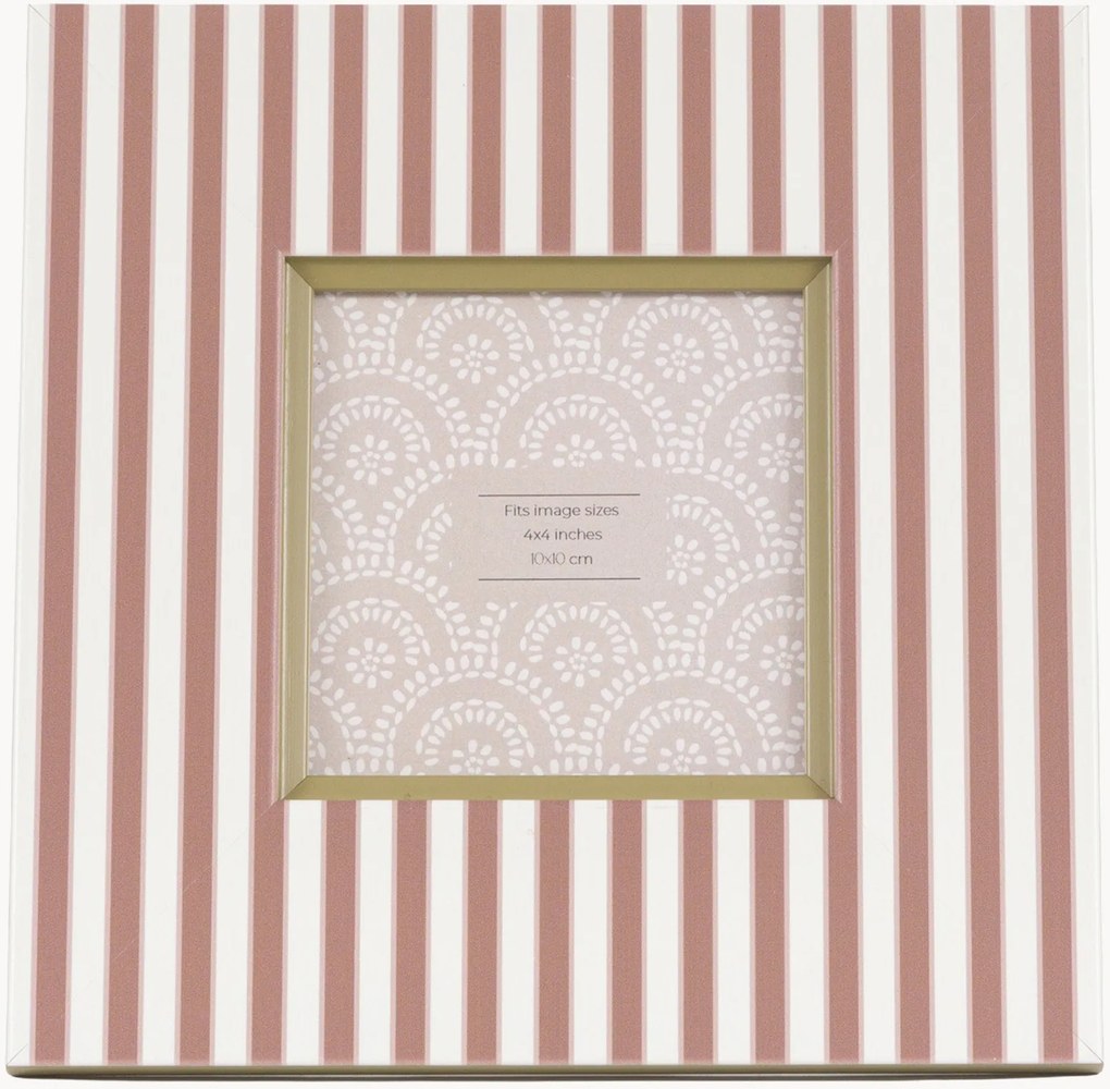 Set di 2 cornici fotografiche Stripe
