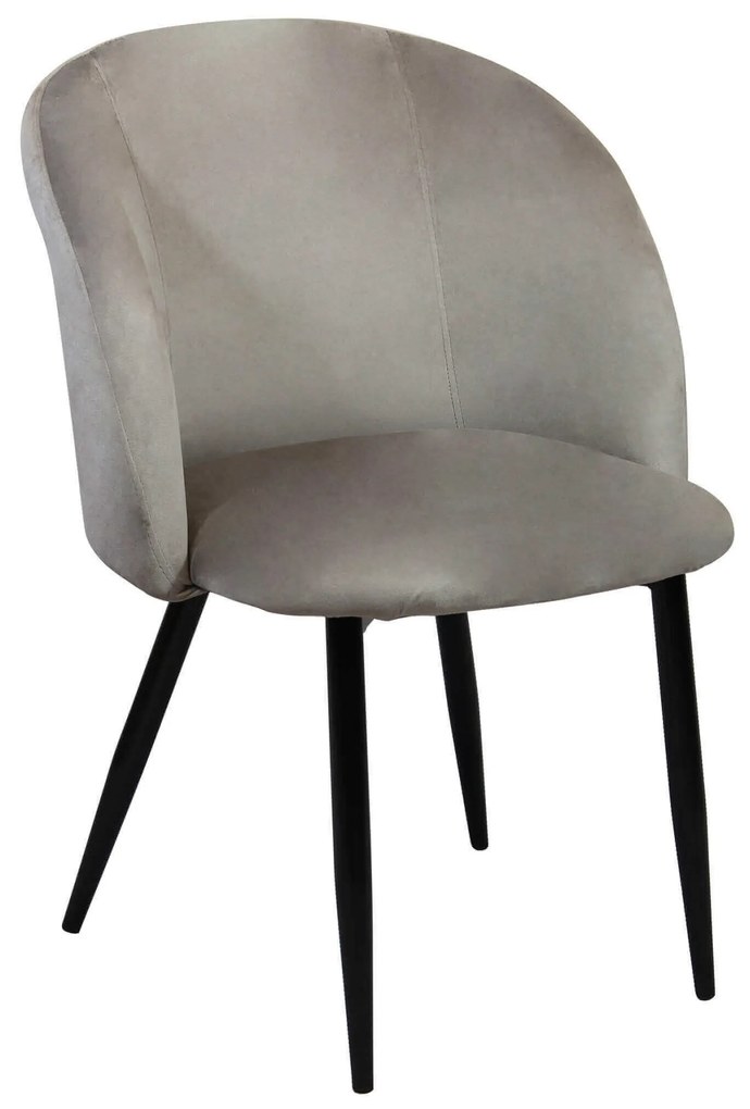 ALADIN - poltrona imbottita per sala da pranzo in velluto