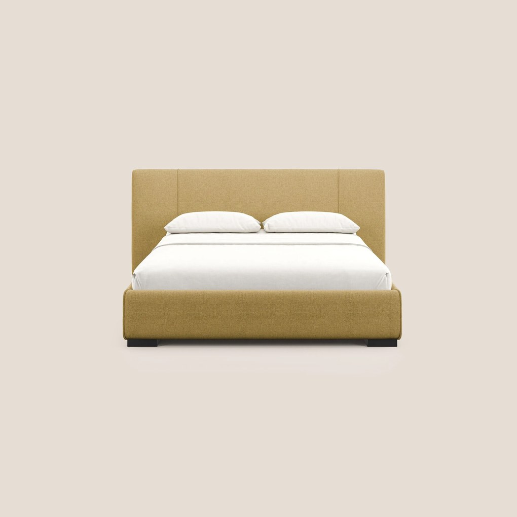 Omero letto imbottito contenitore sfoderabile in tessuto fiammato impermeabile T14