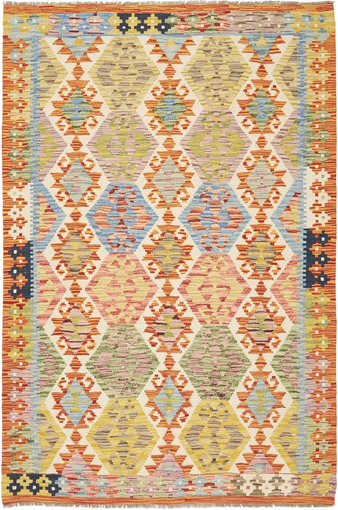 Kilim Tappeto 130 x 180 (Pakistan) Tessuto A Mano