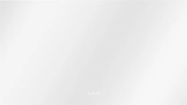 Specchio con illuminazione integrata bagno rettangolare SENSEA L 120 x H 70 x P 2.9 cm trasparente