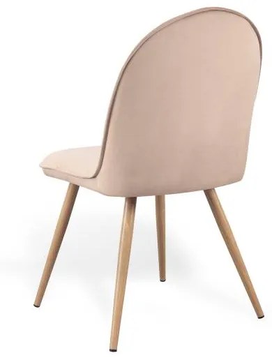 SILLA MADS VELVET NATURE