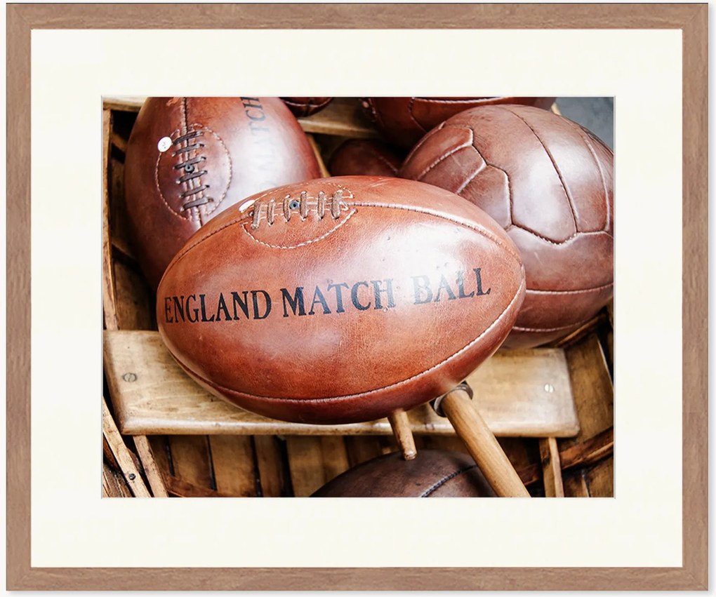 Foto incorniciata England Match Ball, varie misure