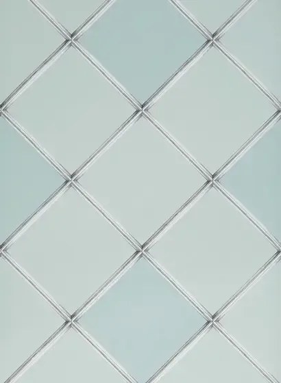 Osborne & Little Carta da parati Palm House Trellis - Eau De Nil