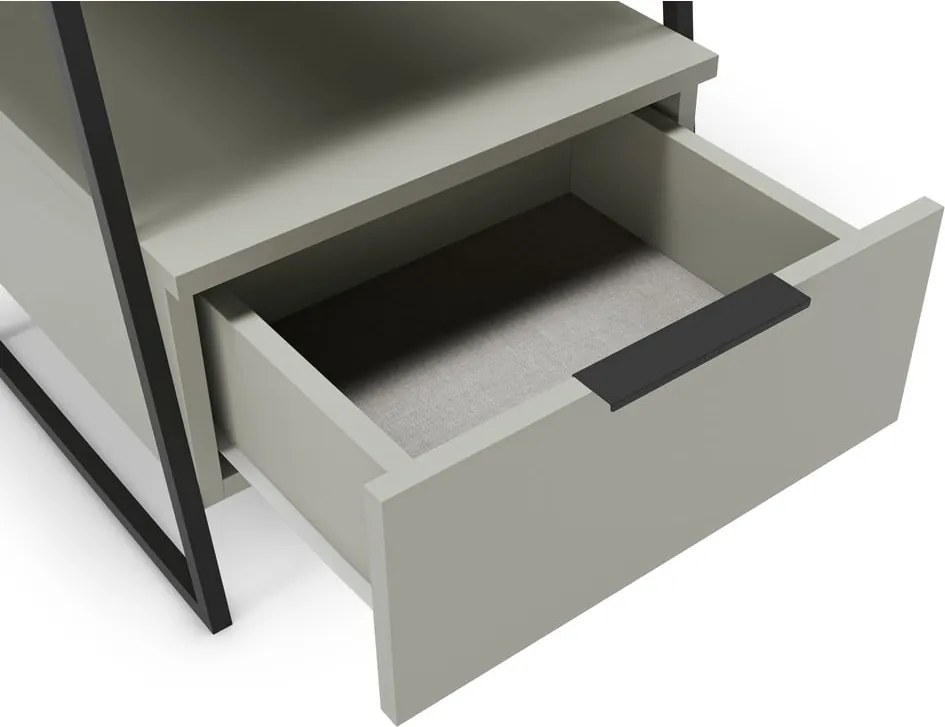 Comodino verde-grigio Velia - Marckeric