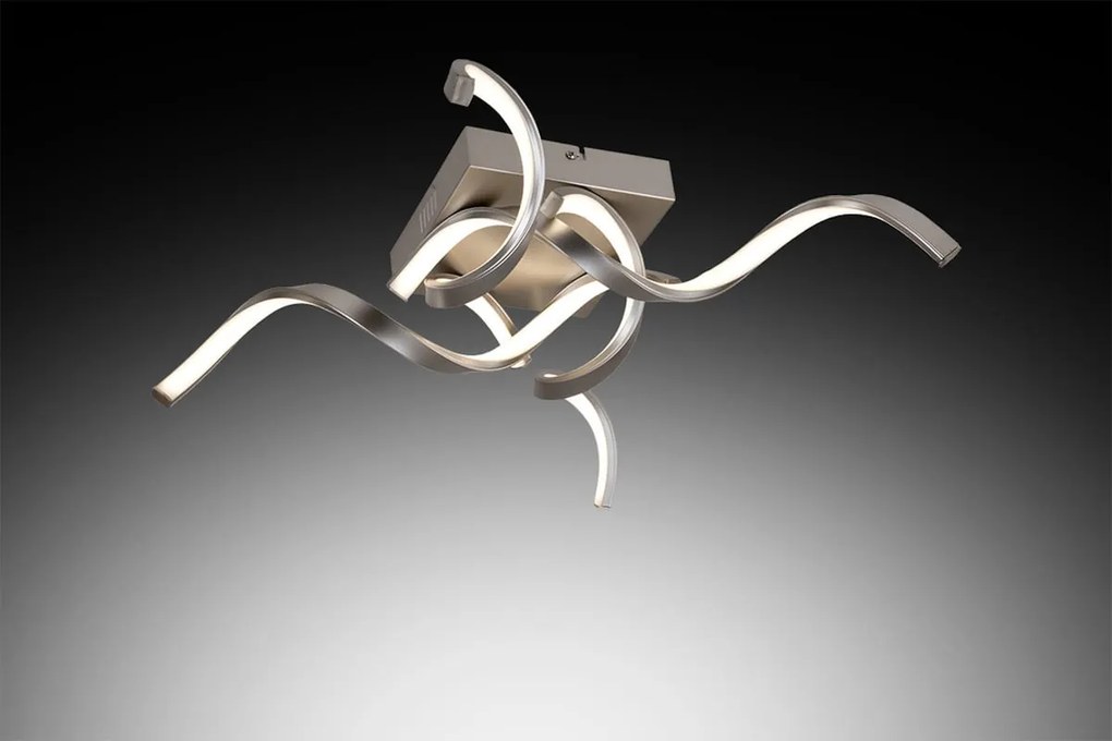 Plafoniera LED moderno Even, luce naturale NOVECENTO