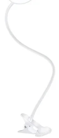 Solight WO66-W - Lampada da tavolo LED dimmerabile con clip LED/8W/230V 3000/4000/5000K bianco