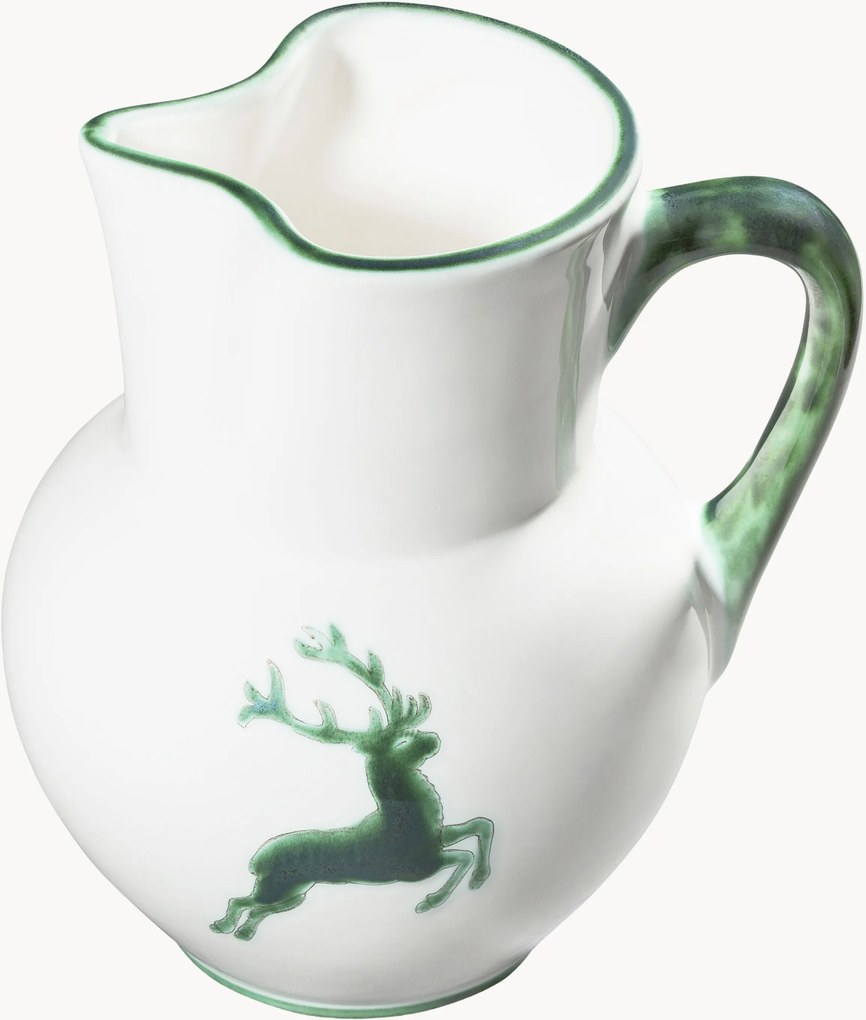 Brocca fatta a mano Grüner Hirsch, 1,5 L
