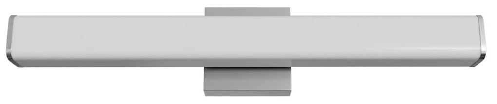 Lampada LED da Specchio 60cm 15W Cromata IP54 - da Muro Colore Bianco Naturale 4.000K