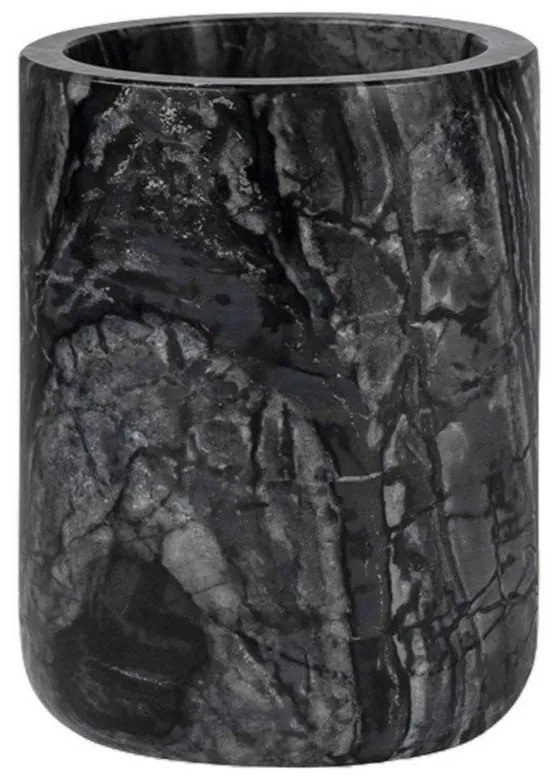 Tazza in marmo nero per spazzolini da denti Marble - Mette Ditmer Denmark