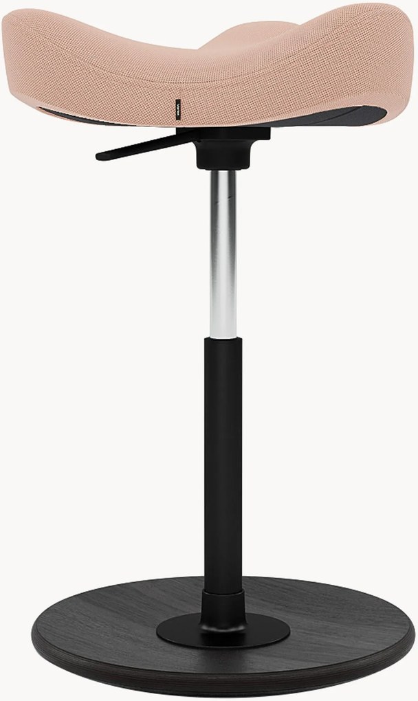 Sgabello da ufficio ergonomico imbottito Move, regolabile in altezza