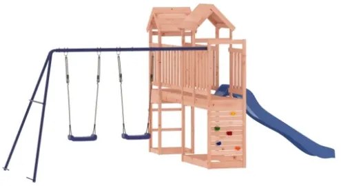 Set da Gioco da Esterno in Legno Massello di Douglas