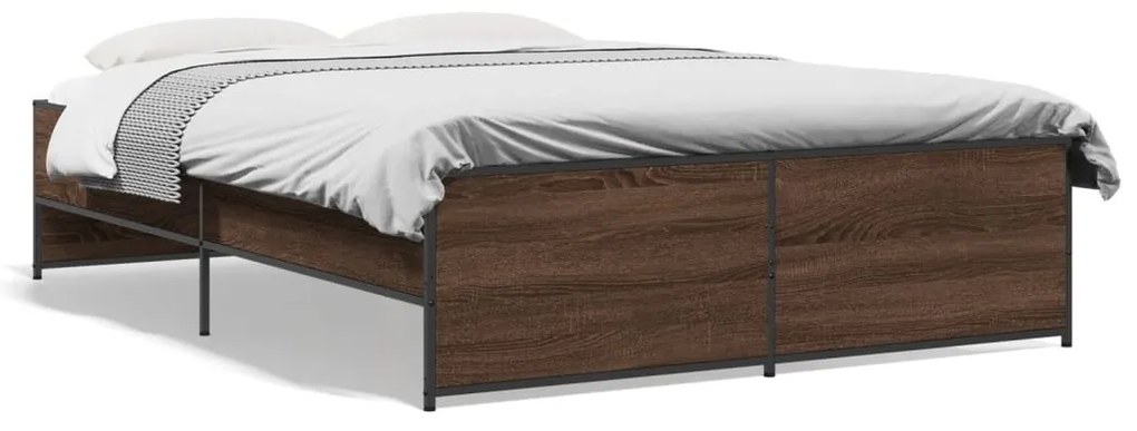 Giroletto Rovere Marrone 140x190cm İn Legno Multistrato Metallo /