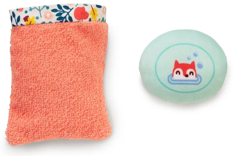 Lilliputiens - Set da bagno pupazzi con fiori