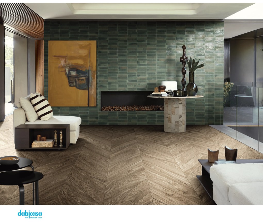 Marazzi "Lume" Forest Lux Rett.6x24