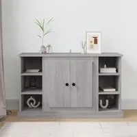 Credenza Grigio Sonoma 100x35,5x60 cm in Legno Multistrato 816446