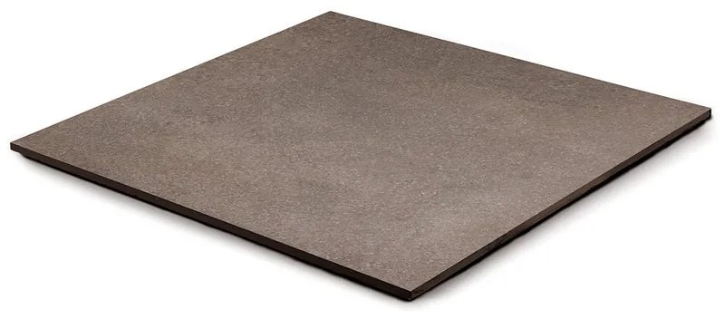 Lastra di cemento Cattedrale Moka in gres naturale marrone L 90 x L 90 cm, spessore 20 mm