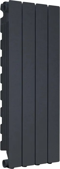 Termosifone in alluminio 4 elementi interasse 800 mm PRODIGE MODERN ardesia/slate-grey