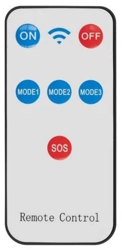Riflettore LED solare con sensore INTEGRA LED/3W/3,7V IP44 + +TC