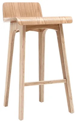 Sgabello / Sedia da bar scandinavo frassino BALTIK