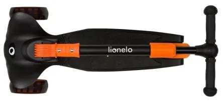 Lionelo - Monopattino per bambini TIMMY 3xAA arancione/nero