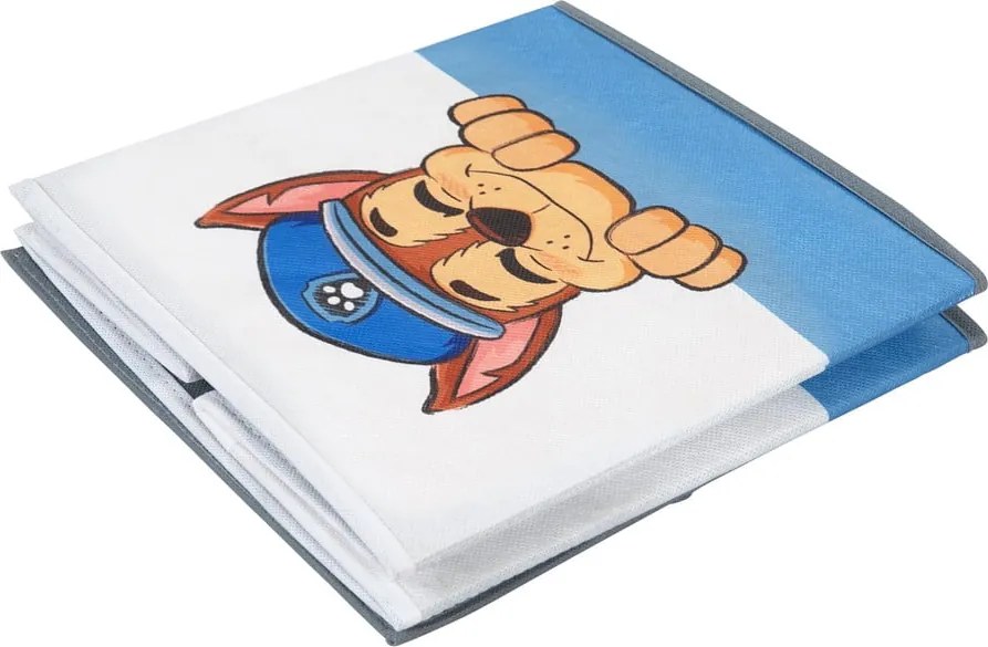 Set di organizer per giochi da bambino in tessuto 2 pz 27x27x27 cm Paw Patrol – Roba