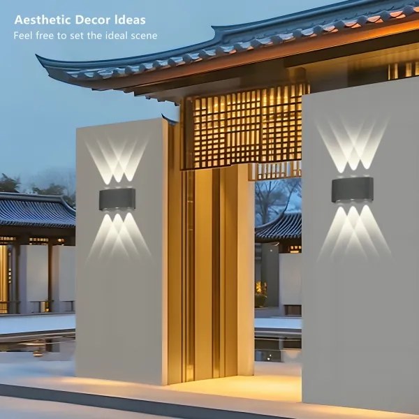 Brilagi - Applique da esterno a LED FLAREBOX 6W 230V antracite IP65