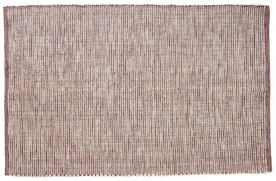 Poppy Rug 120x180 Burgundy/White - Hübsch