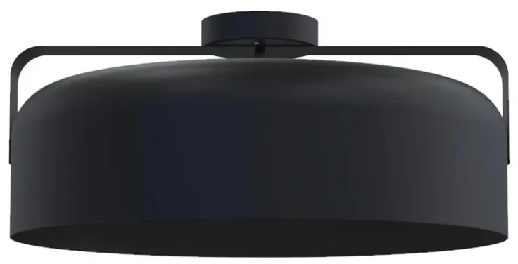 Plafoniera moderno Hug E27 nero 50 cm x 50 cm
