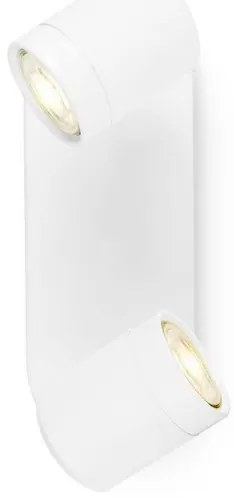 Faretto LED dimmerabile MANU 2xGU10/5,8W/230V bianco