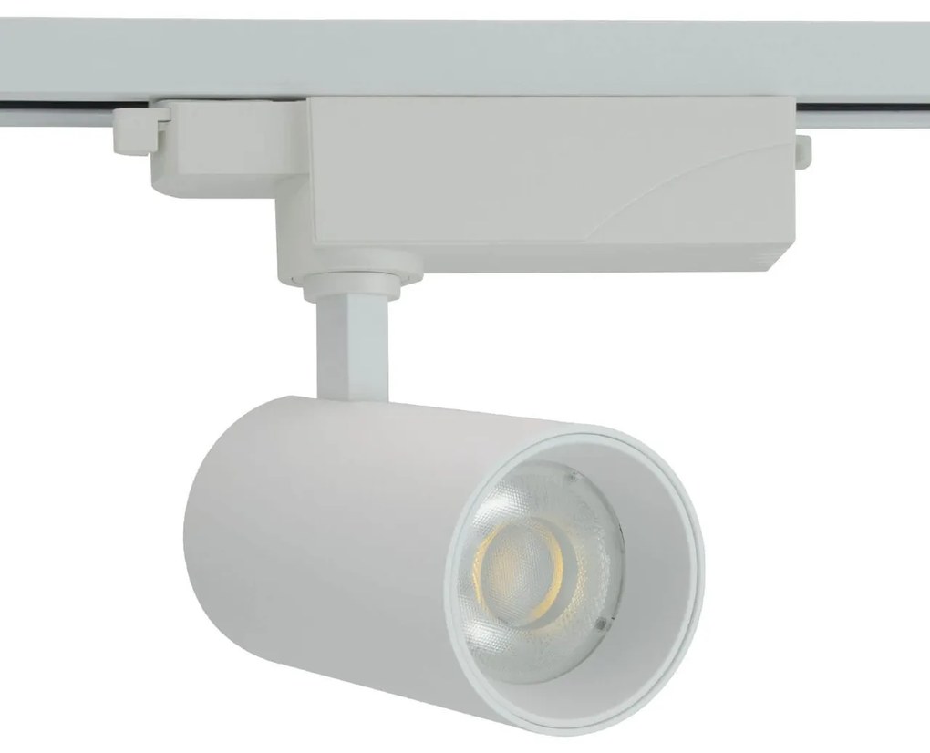 Faro LED 20W Monofase 60° 120lm/W CRI92 no Flickering - BRIDGELUX LED Colore Bianco Naturale 4.000K