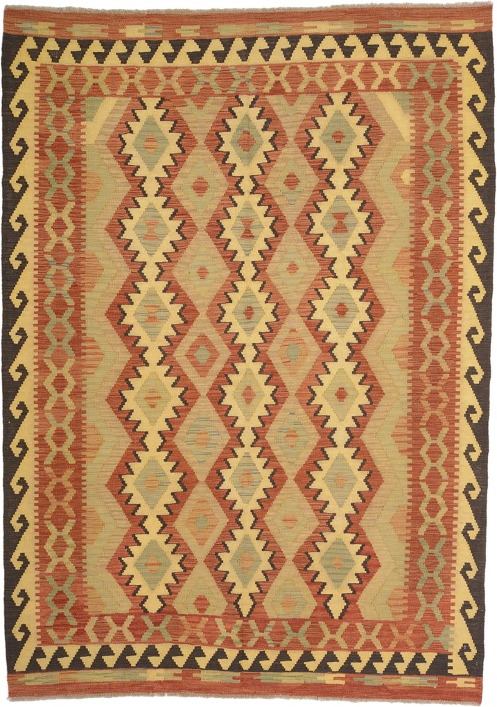 Kilim Tappeto 180 x 250 (Pakistan) Annodato A Mano