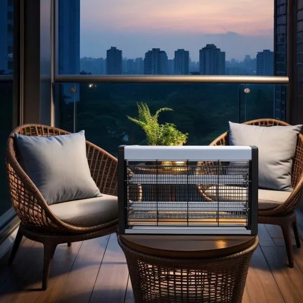 Brilagi - Trappola elettrica per insetti 2xUV/10W/230V 60 m2