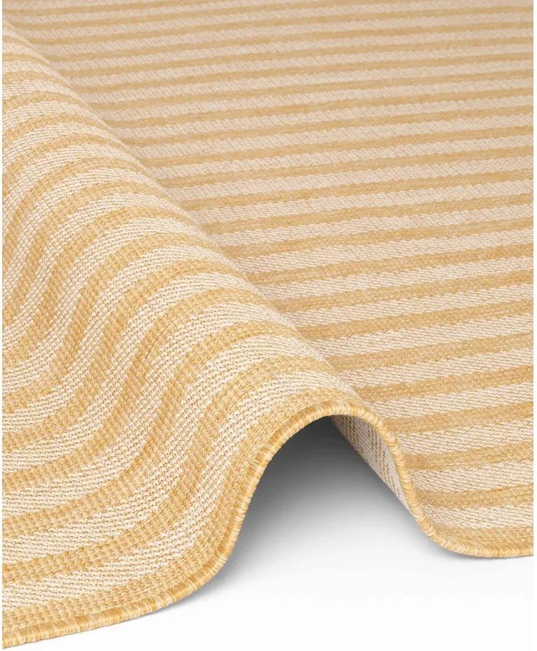 Tappeto da interno/esterno giallo ocra/color crema 120x170 cm Haringey Linley – Ted Baker
