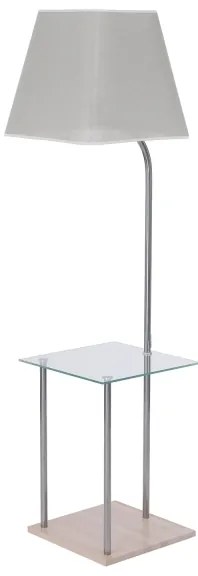 Paralume di ricambio per lampada da terra EMMA E27 34,5x39,5 cm grigio