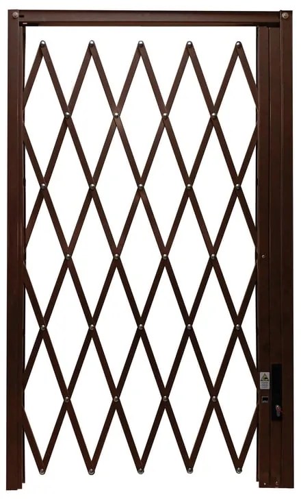 Cancelletto blindato DibiBlind 80 x 155 cm marrone