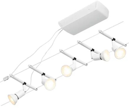 Paulmann 94458 - SET 5xGU5,3/10W Faretto SALT 230V bianco