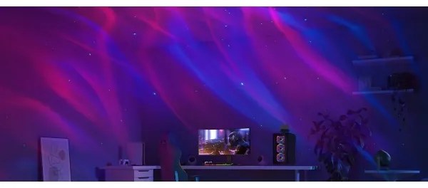 Govee - Proiettore di luce LED RGBW Galaxy Pro Wi-Fi Materia