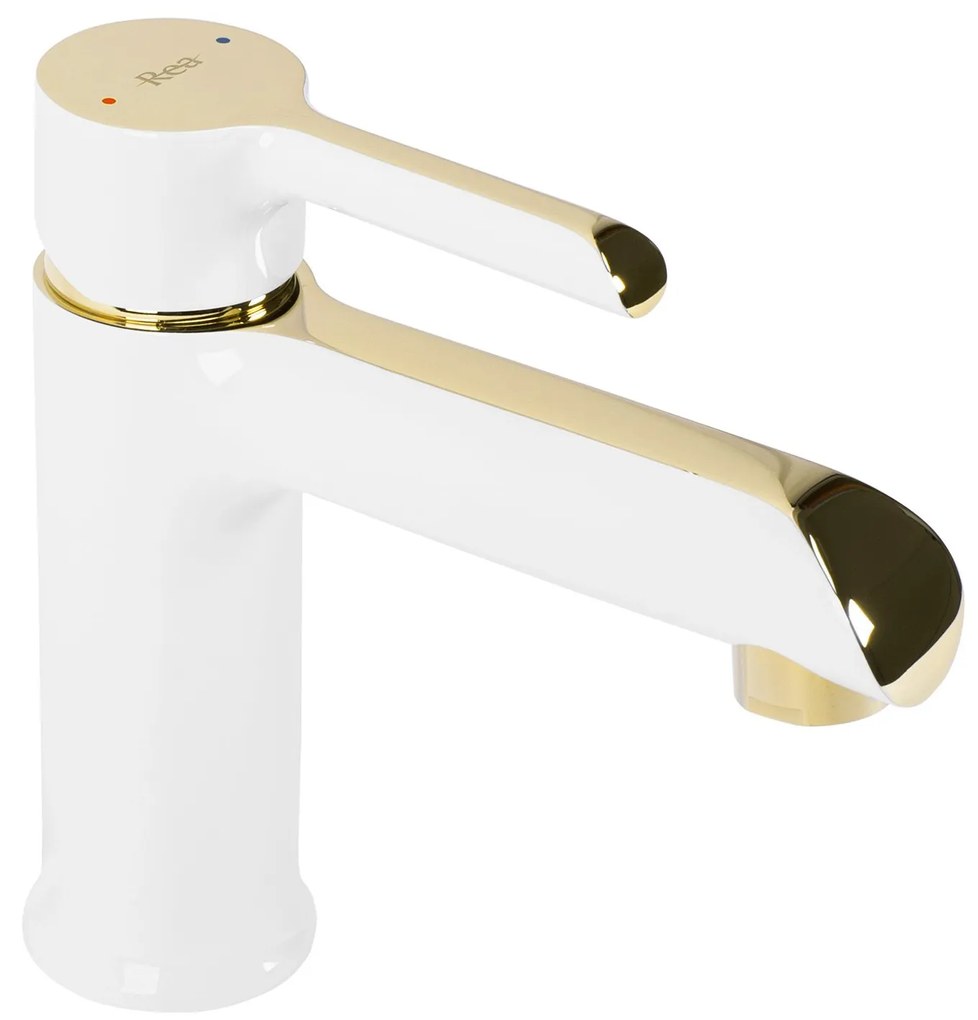 Rubinetto da bagno Rea MELIA white gold Low