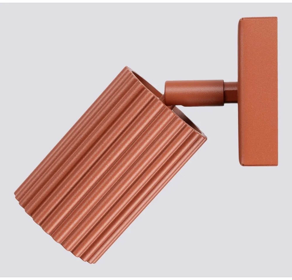 Faretto color mattone 8x16 cm Gleam – Sollux