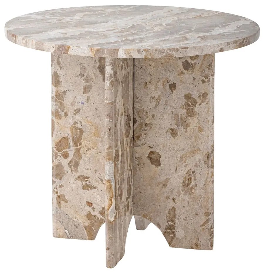 Tavolino rotondo in marmo ø 46 cm Jasmia - Bloomingville