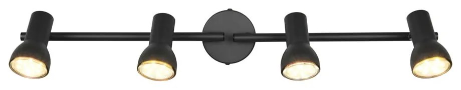 Faretto nero ø 8 cm Cantar – Reality