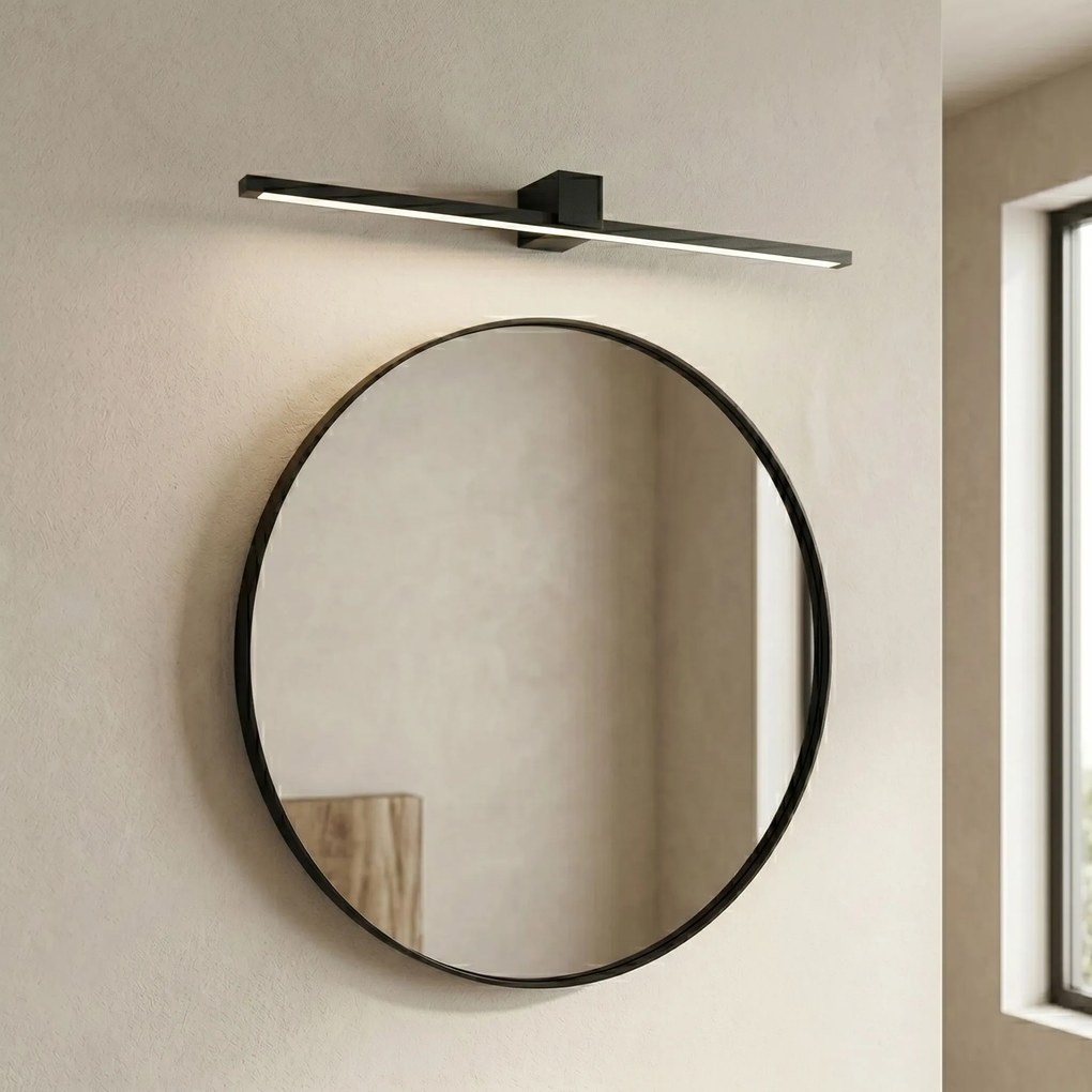 Applique da bagno LED SWE051-1W 80 cm Black