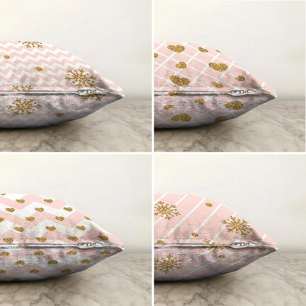 Federe in set da 4 con motivo natalizio 43x43 cm - Mila Home