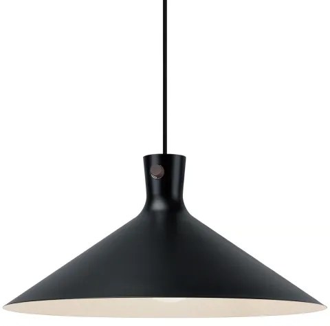 Nordlux - Lampadario a sospensione su cavo DORINA 1xE27/60W/230V nero Ø 45 cm