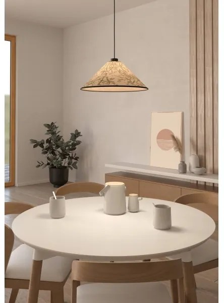 Eglo 43942 - Lampadario a sospensione con filo OXPARK 1xE27/25W/230V