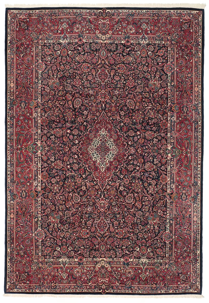 Kashan Tappeto 270x390 (Iran) Annodato A Mano