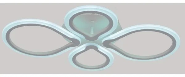 Plafoniera LED dimmerabile con telecomando TRIESTE 1xLED/52W/230V