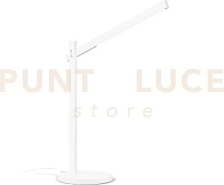 Pivot lampada da scrivania bianca led 3000, 4000, 6000 k. 7w  800 l...