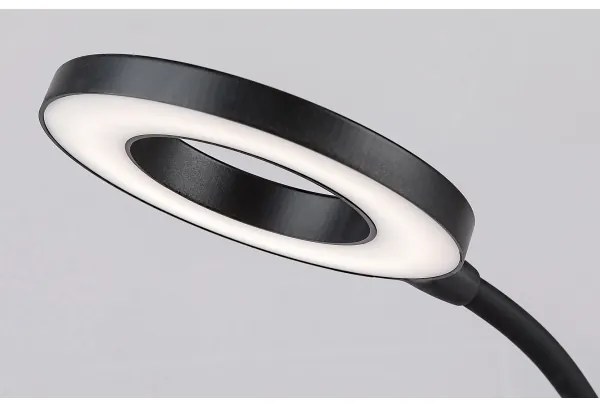 Rabalux 74013 - Lampada da tavolo LED dimmerabile con funzione Touch HARDIN LED/5W/5V nero